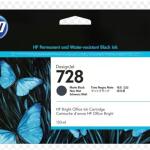 Hp 728-3Wx25A Siyah Orijinal Kartuş 130 ml T830