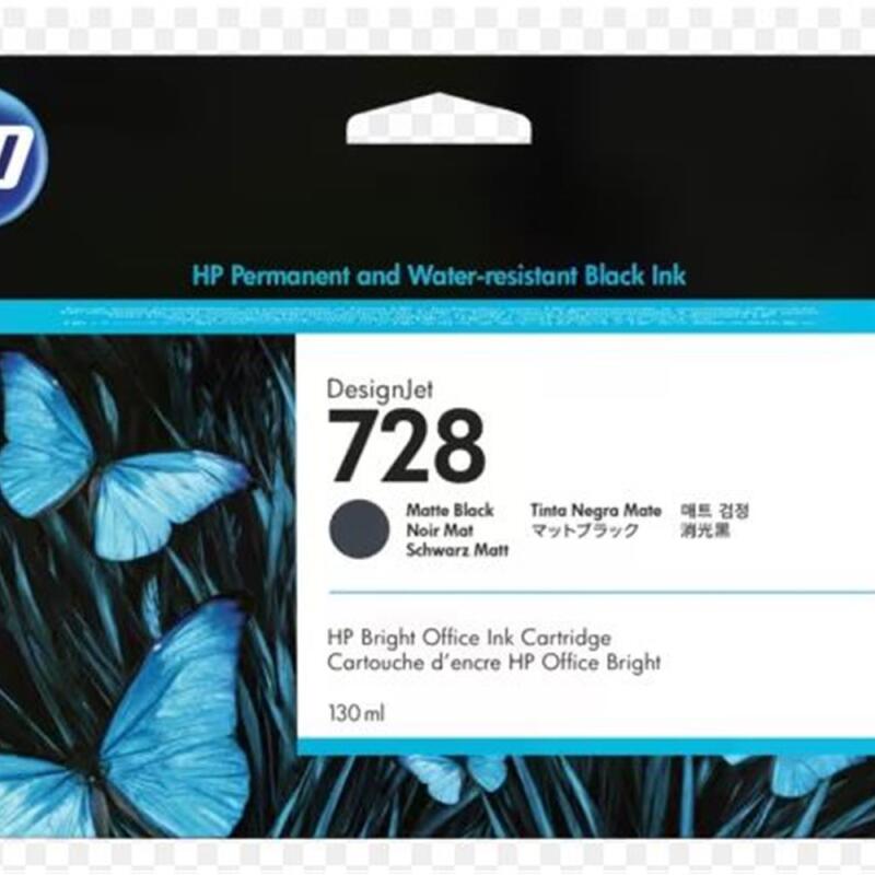 Hp 728-3Wx25A Siyah Orijinal Kartuş 130 ml T830