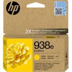 HP 938e Yellow Sarı Yüksek Kapasite Kartuş 4S6Y1PE