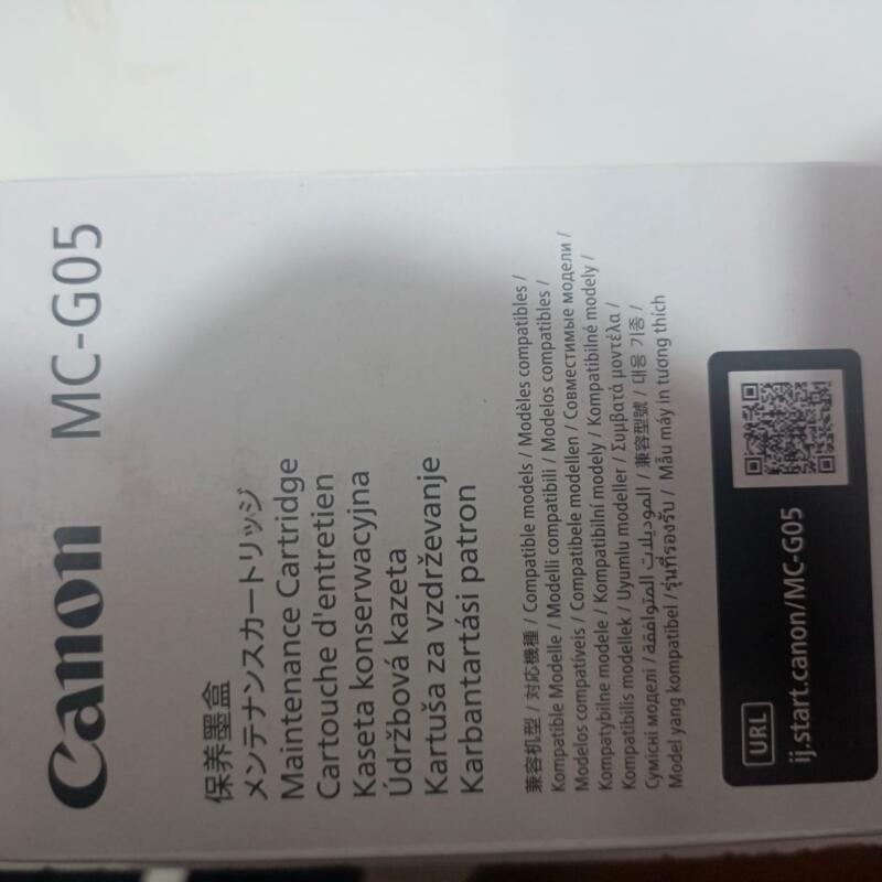 Canon Option MC-G05 Atık Kutusuu( GX1010-GX 2040