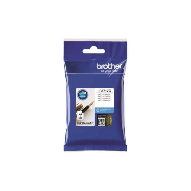 Brother Lc-3717 Mavi Orijinal Kartuş
