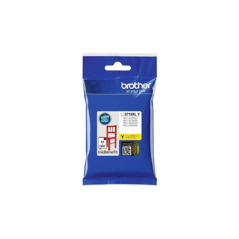 Brother Lc-3719Xl Sarı Orijinal Kartuş Yüksek Kapasiteli