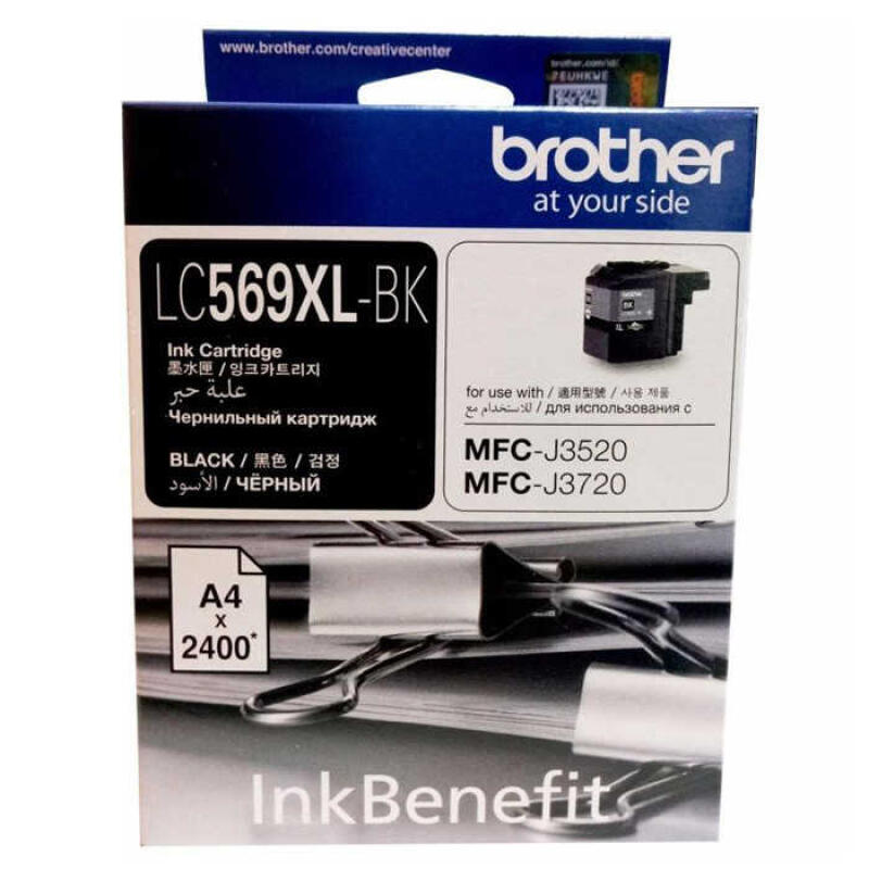 Brother Lc569Xl Siyah Orijinal Kartuş