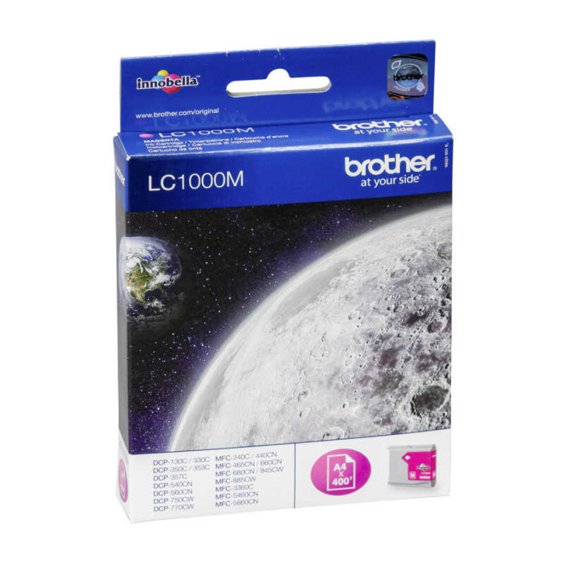 Brother Lc57-Lc1000 Kırmızı Orijinal Kartuş