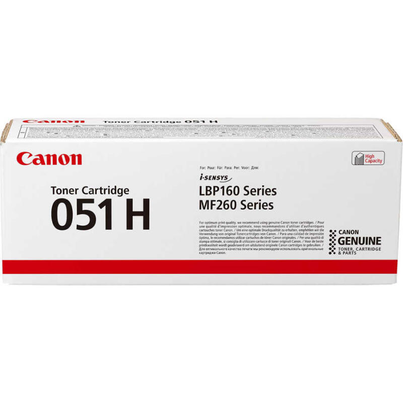 Canon Crg-051H-2169C002 Orijinal Toner Yüksek Kapasiteli