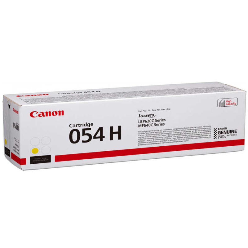 Canon Crg-054H-3025C002 Sarı Orijinal Toner Yüksek Kapasiteli