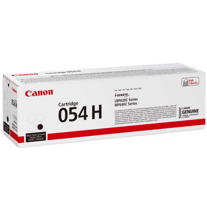 Canon Crg-054H-3028C002 Siyah Orijinal Toner Yüksek Kapasiteli