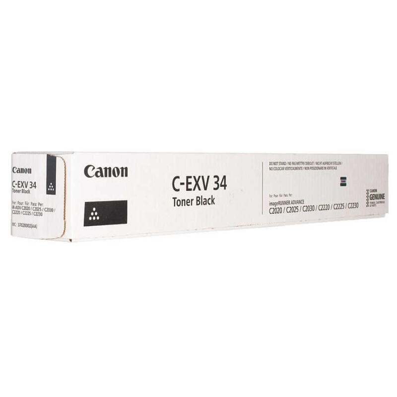 Canon C-Exv-34-3782B002 Siyah Orijinal Fotokopi Toneri