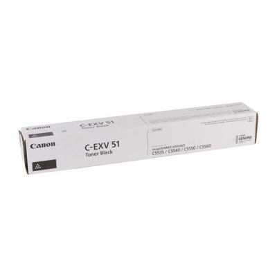Canon C-Exv-51-0481C002 Siyah Orijinal Fotokopi Toneri