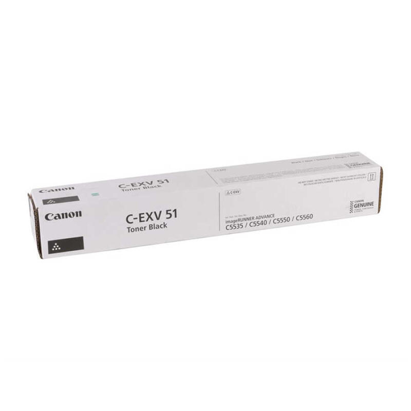 Canon C-Exv-51-0481C002 Siyah Orijinal Fotokopi Toneri