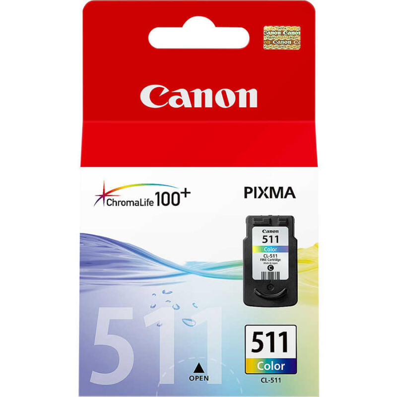 Canon Cl-511-2972B001 Renkli Orijinal Kartuş
