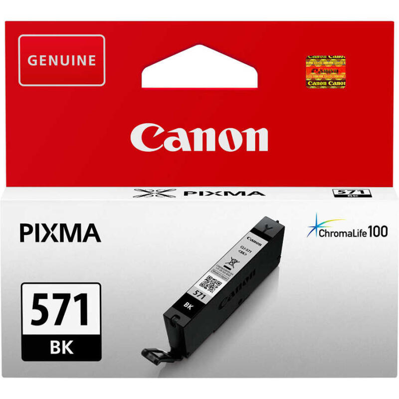 Canon Clı-571-0385C001 Siyah Orijinal Kartuş