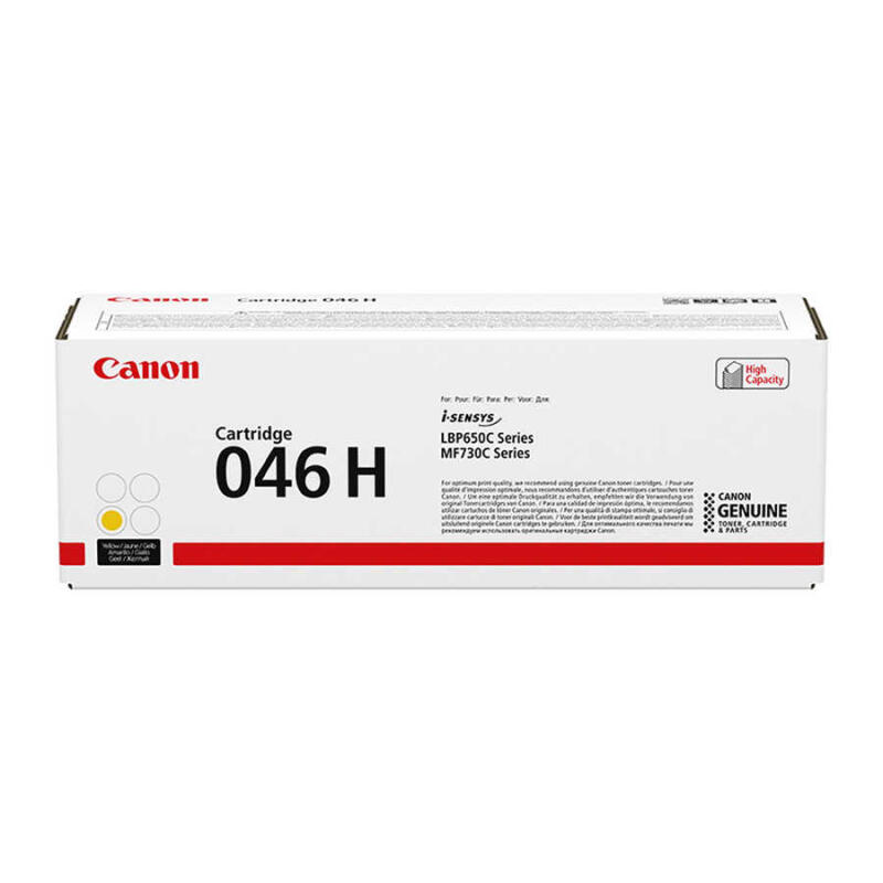 Canon Crg-046H-1251C002 Sarı Orijinal Toner Yüksek Kapasiteli