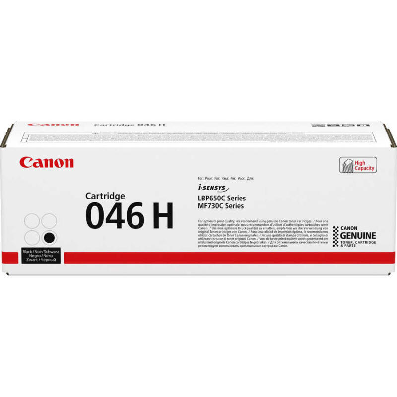 Canon Crg-046H-1254C002 Siyah Orijinal Toner Yüksek Kapasiteli