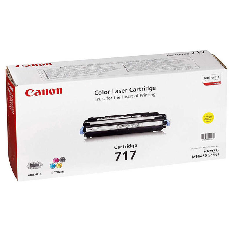 Canon Crg-717-2575B002 Sarı Orijinal Toner