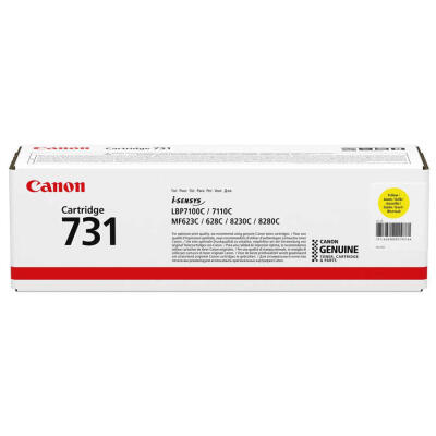 Canon Crg-731-6269B002 Sarı Orijinal Toner