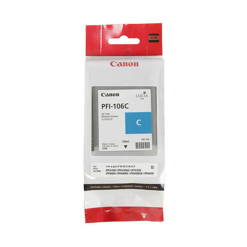 Canon Pfı-106C-6622B001 Mavi Orijinal Kartuş