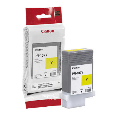 Canon Pfı-107Y-6708B001 Sarı Orijinal Kartuş