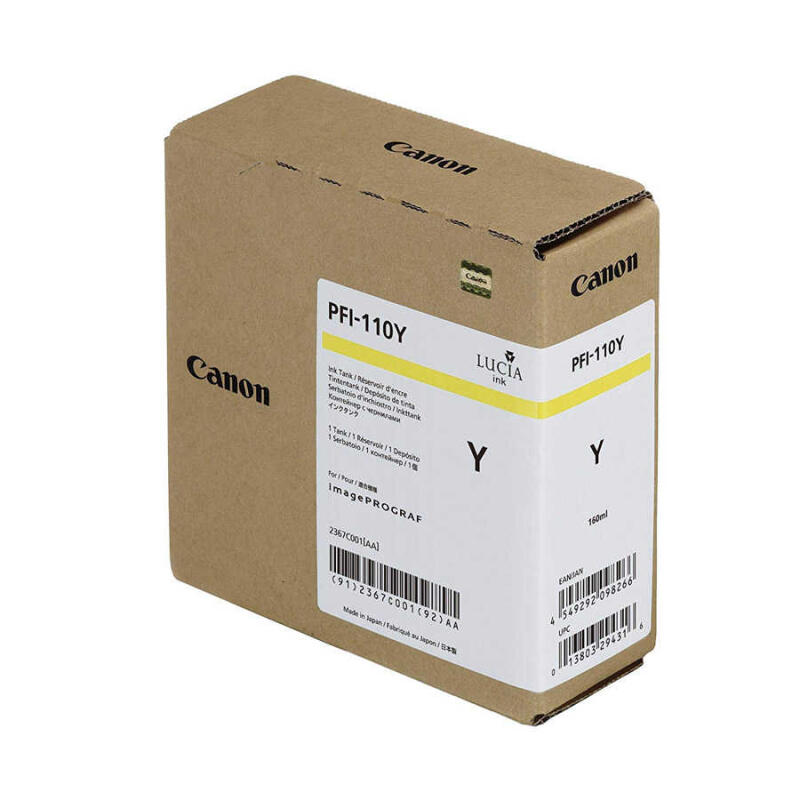 Canon Pfı-110Y-2367C001 Sarı Orijinal Kartuş