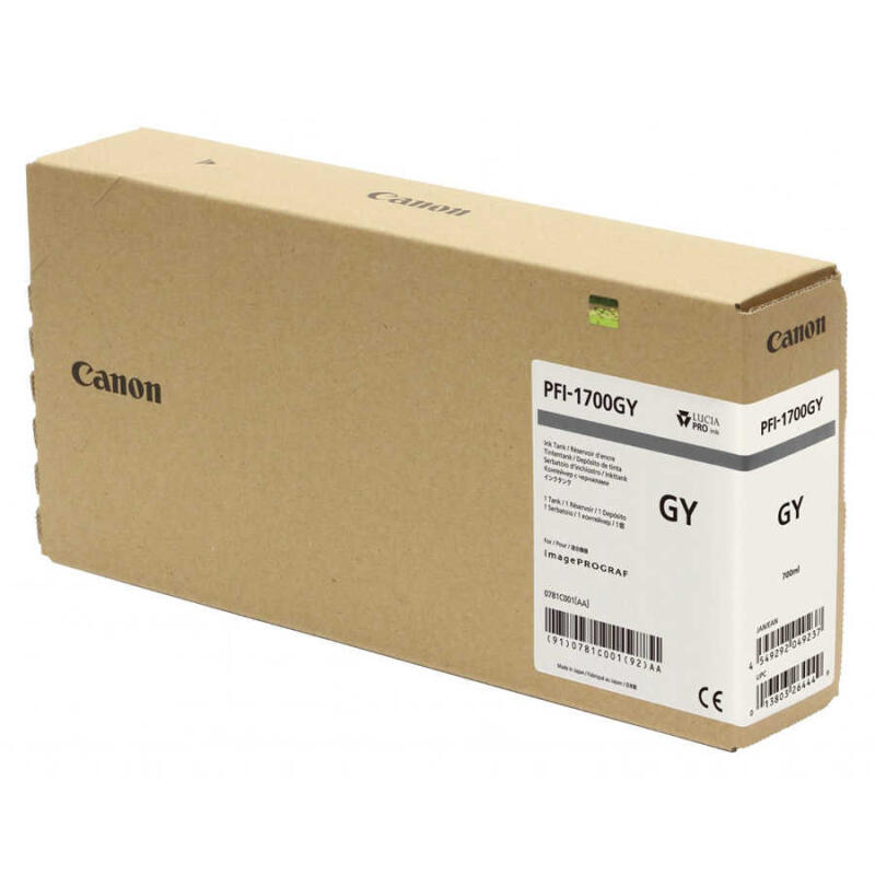 Canon Pfı-1700Gy-0781C001 Gri Orijinal Kartuş