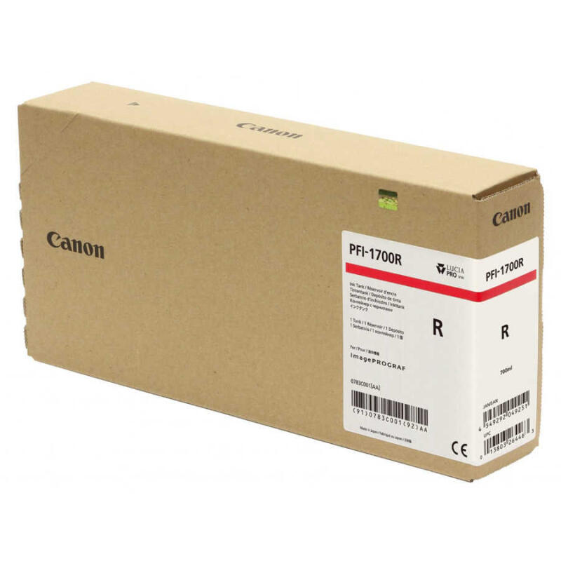 Canon Pfı-1700R-0783C001 Red Orijinal Kartuş