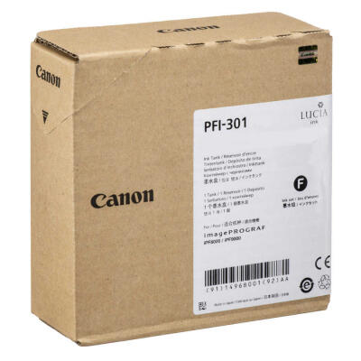 Canon Pfı-301Gy-1495B001 Gri Orijinal Kartuş