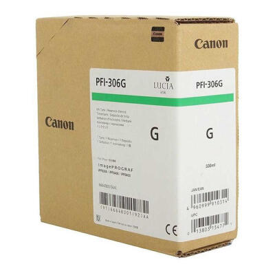 Canon Pfı-306G-6664B001 Yeşil Orijinal Kartuş