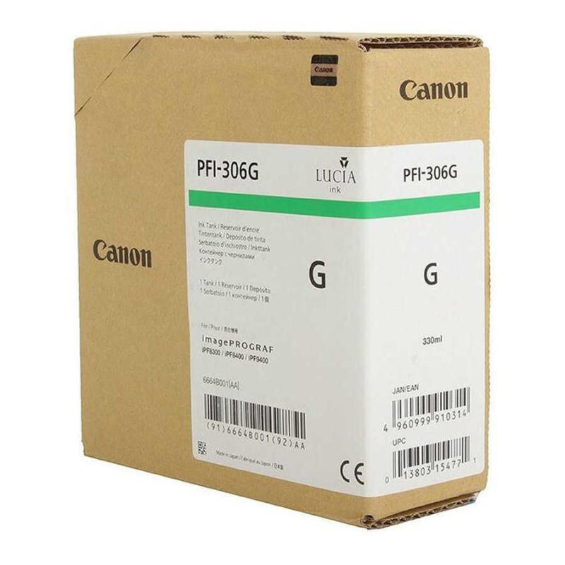 Canon Pfı-306G-6664B001 Yeşil Orijinal Kartuş