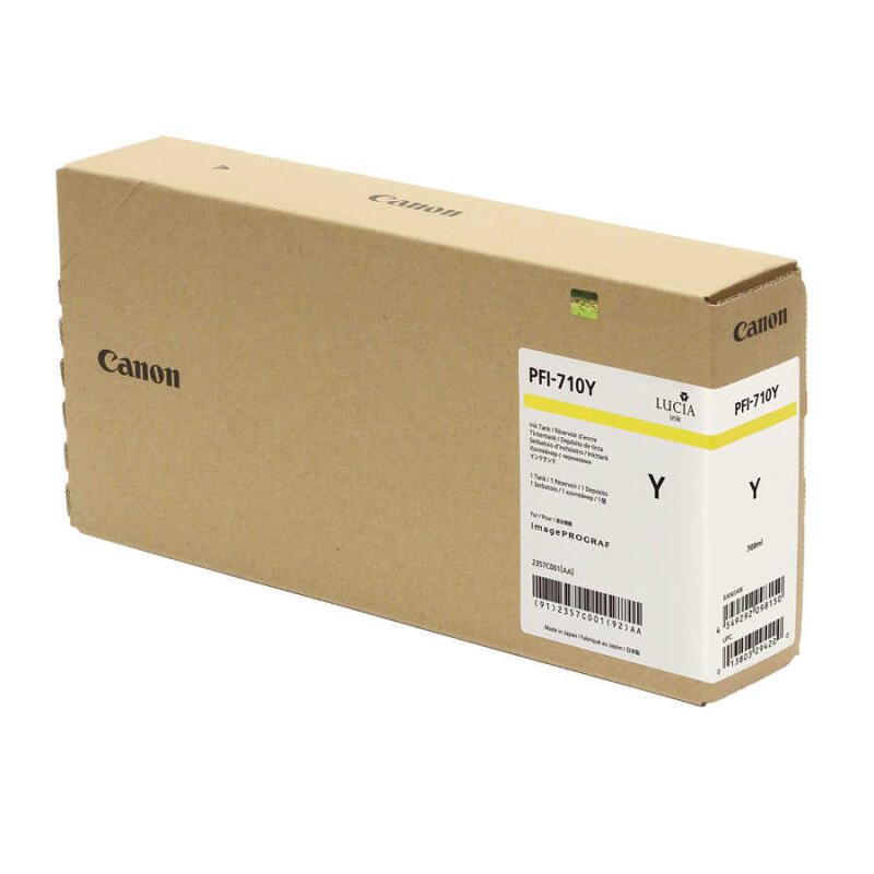Canon Pfı-710Y-2357C001 Sarı Orijinal Kartuş
