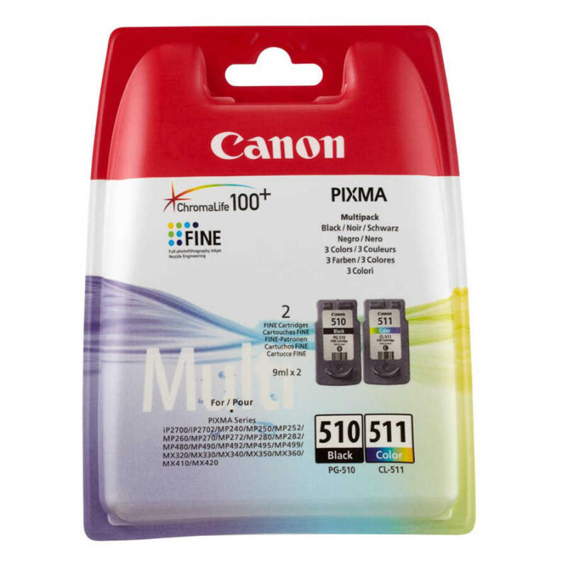 Canon Pg-510-Cl-511-2970B010 Orijinal Kartuş Avantaj Paketi