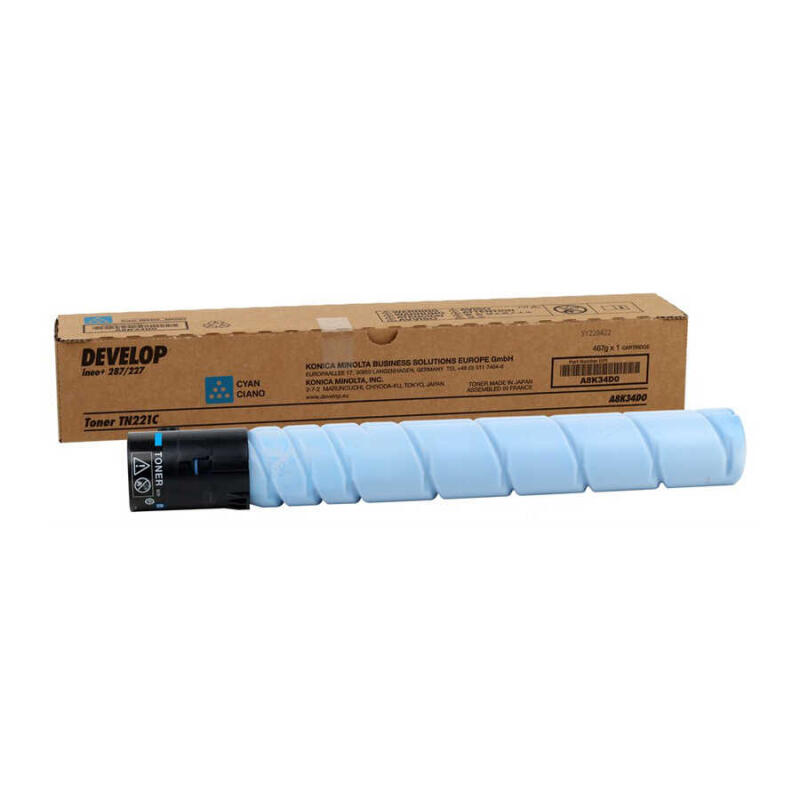 Develop Tn-221-A8K34D0 Mavi Orijinal Fotokopi Toner