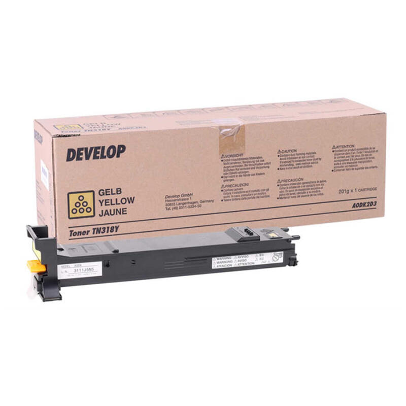 Develop Tn-318-A0Dk2D3 Sarı Orijinal Fotokopi Toner