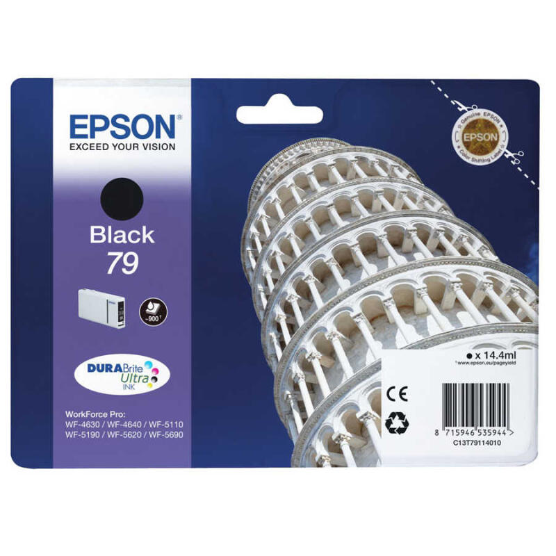 Epson 79-T7911-C13T79114010 Siyah Orijinal Kartuş