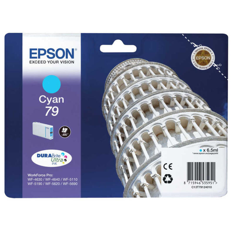Epson 79-T7912-C13T79124010 Mavi Orijinal Kartuş