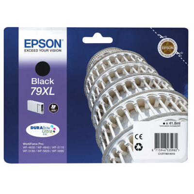 Epson 79Xl-T7901-C13T79014010 Siyah Orijinal Kartuş Yüksek Kapasiteli