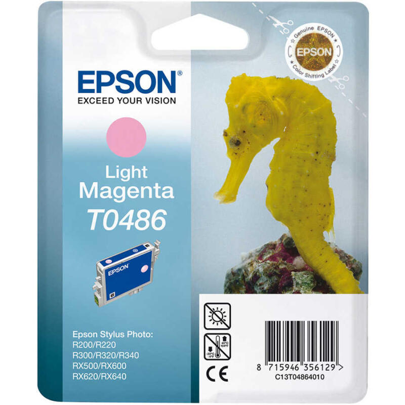 Epson T0486-C13T04864020 Açık Kırmızı Orijinal Kartuş