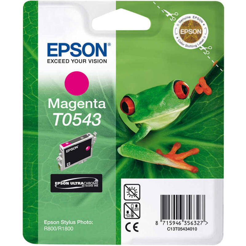 Epson T0543-C13T05434020 Kırmızı Orijinal Kartuş
