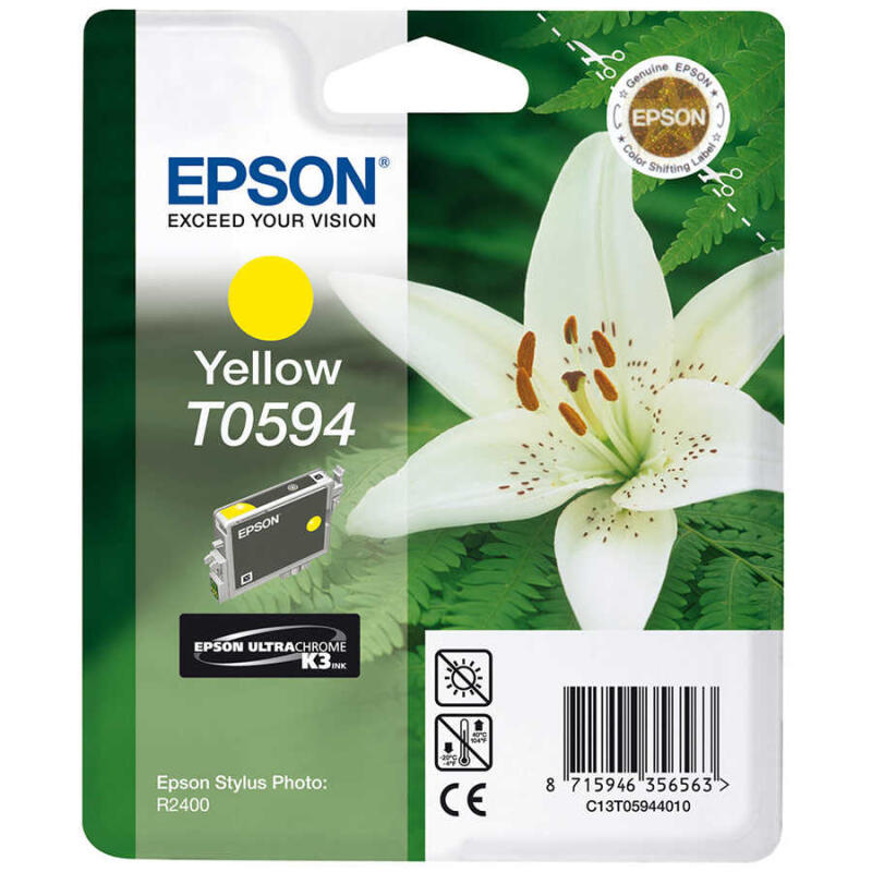 Epson T0594-C13T05944020 Sarı Orijinal Kartuş