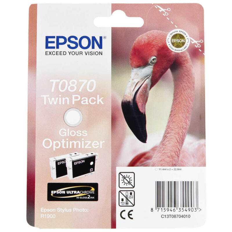 Epson T0870-C13T08704020 Orijinal Parlaklık Düzenleyici Kartuş 2Li