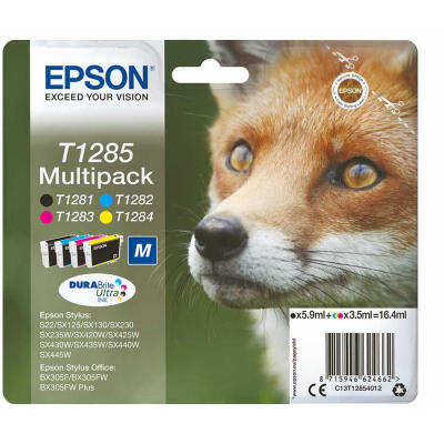 Epson T1285-C13T12854020 Orijinal Kartuş Avantaj Paketi