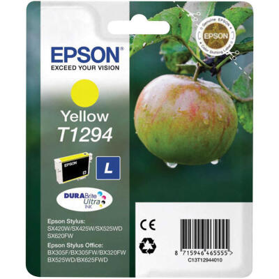 Epson T1294-C13T12944010 Sarı Orijinal Kartuş