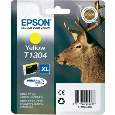 Epson T1304-C13T13044020 Sarı Orijinal Kartuş