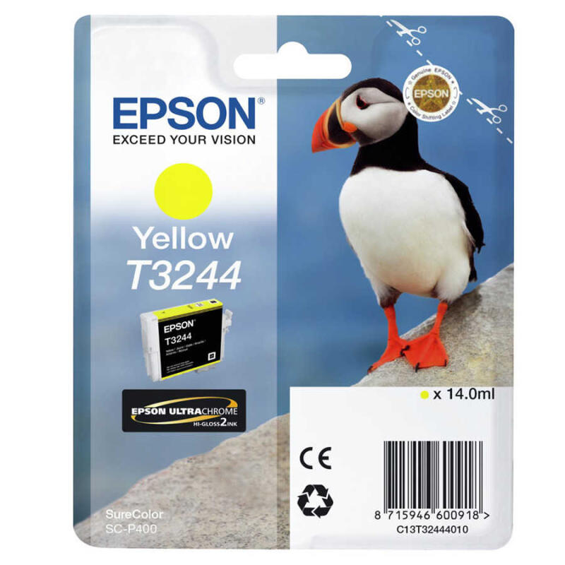 Epson T3244-C13T32444010 Sarı Orijinal Kartuş