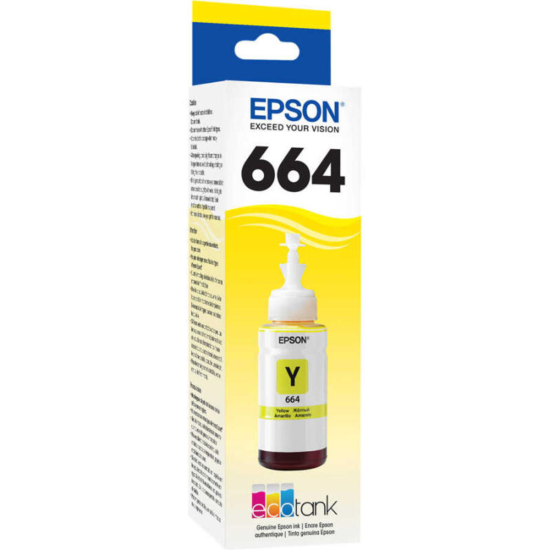 Epson T6644-C13T66444A Sarı Orijinal Mürekkep