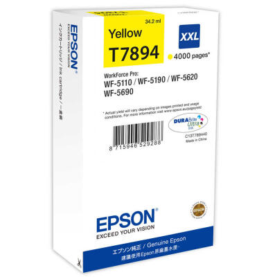 Epson T7894-C13T789440 Sarı Orijinal Kartuş Extra Yüksek Kapasiteli
