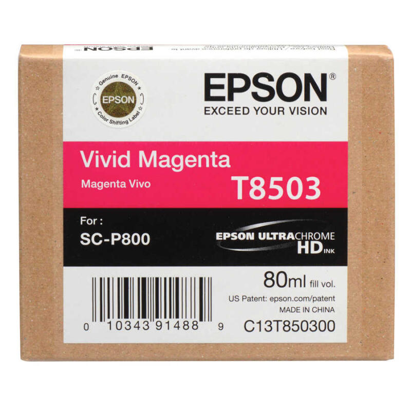 Epson T8503-C13T850300 Kırmızı Orijinal Kartuş
