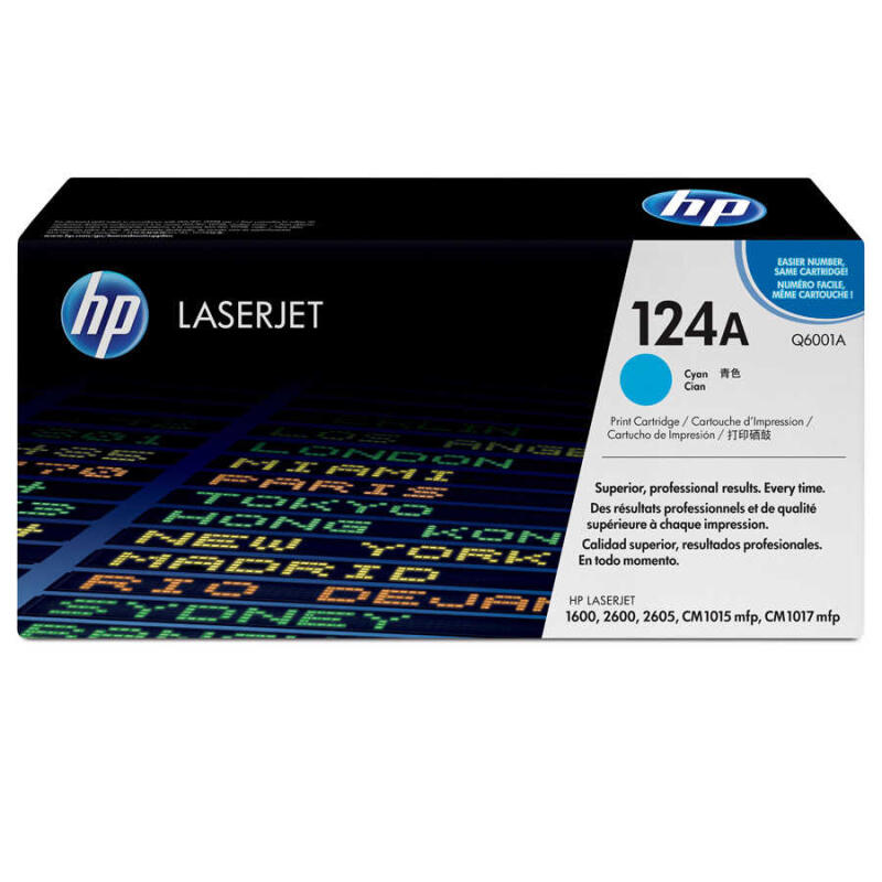 Hp 124A-Q6001A Mavi Orijinal Toner