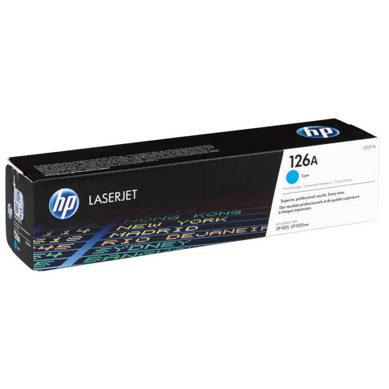 Hp 126A-Ce311A Mavi Orijinal Toner