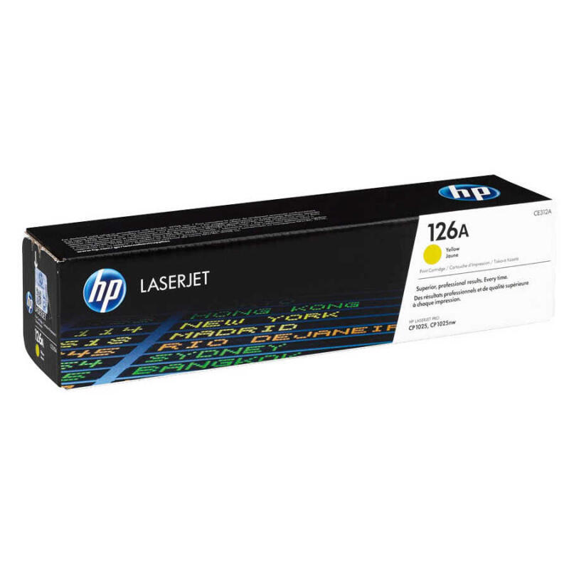 Hp 126A-Ce312A Sarı Orijinal Toner