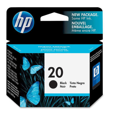 Hp 20-C6614D Siyah Orijinal Kartuş